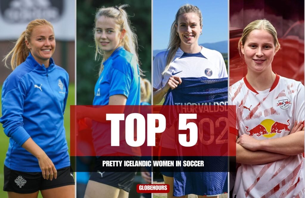 Pretty Icelandic Women in Soccer 2025