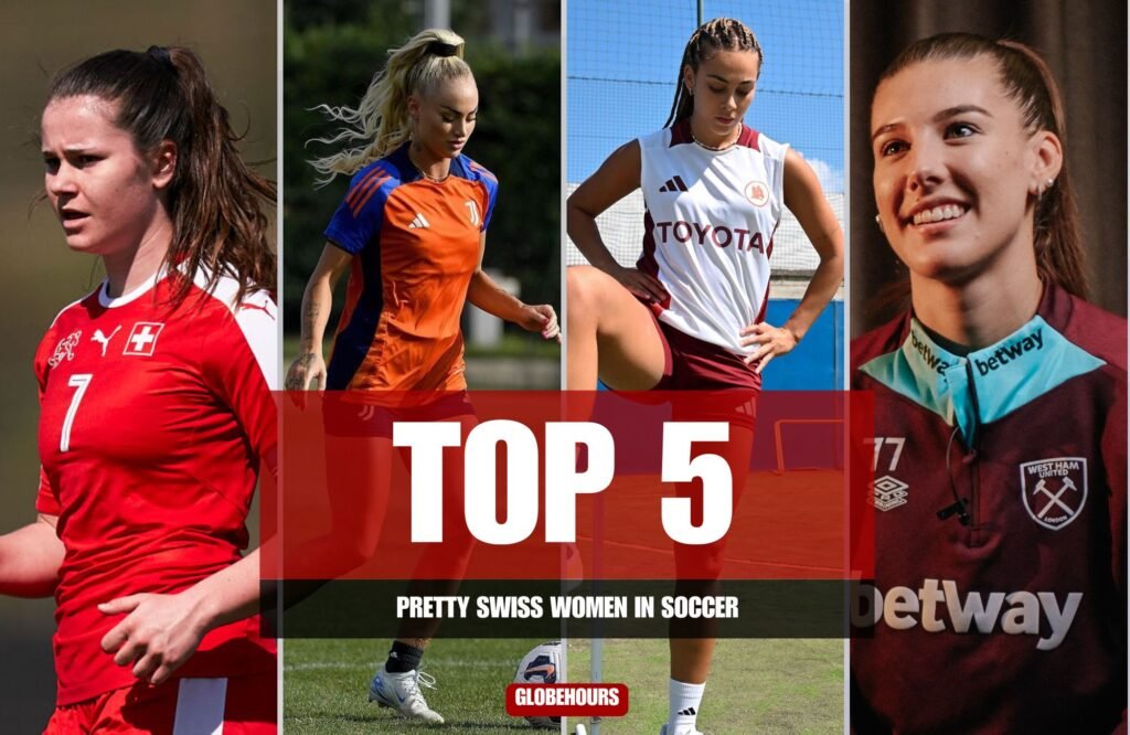 Pretty Swiss Women in Soccer