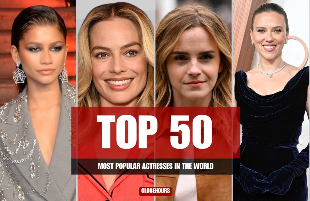 Most Popular Actresses in the World 2025