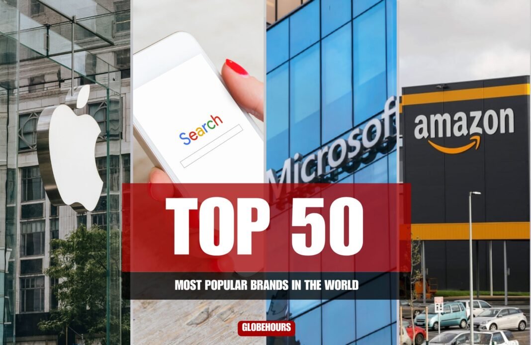 Top 50 Most Popular Brands in the World 2026